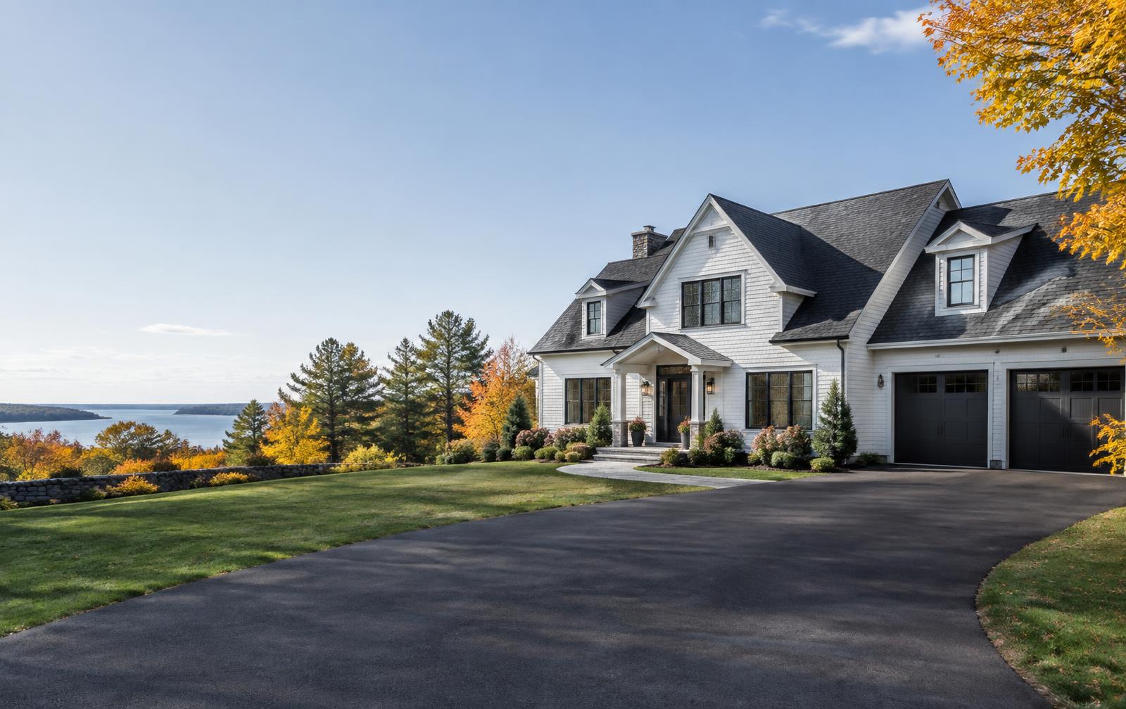 A well-maintained New England property